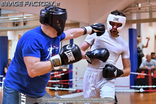2019-05-30 Milano - pound4pound boxe gym 6085 Marco Meneghin vs Paolo Freggia